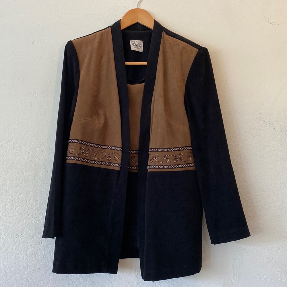 R & M Richards Petite | Vintage Women’s Coat w/ Built-In Vest